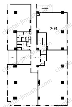 VORT西新宿／西新宿ライズオフィス2ndの間取図