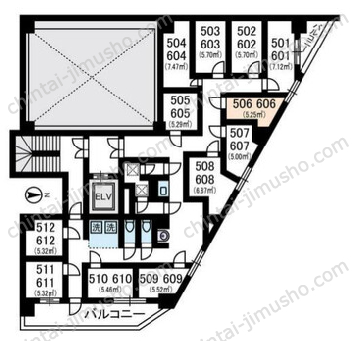 日興池袋ビルの間取図