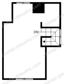 大森北1丁目店舗の間取図