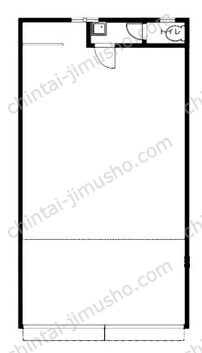 福冨ビル1階の間取図