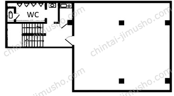 南多摩建設会館2階の間取図