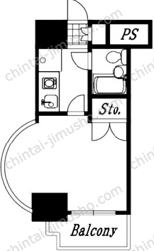 T's garden南柏の間取図