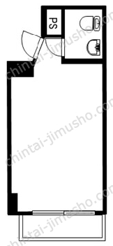 ジュエル銀座の間取図