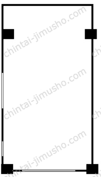 サンライズ根津1階の間取図