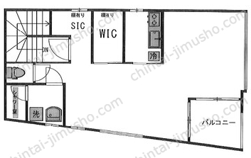 Bloomalley Bld.の間取図