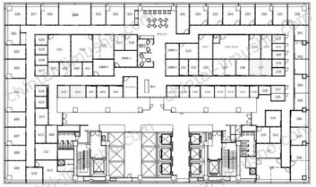 アレア品川／エキスパートオフィス品川の間取図