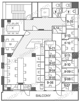 MID POINT 駒込の間取図