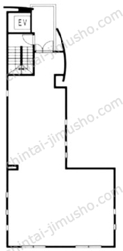 辰ビル4階の間取図