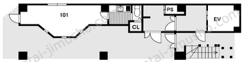 金太郎ヒルズ3611階の間取図