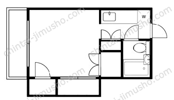 西大久保イレブン3階の間取図