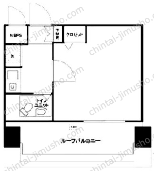 ライオンズマンション大島第27階の間取図