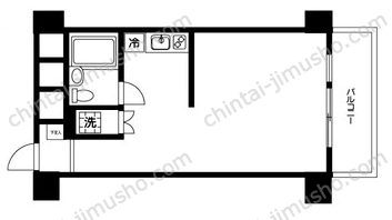 秀和恵比寿レジデンス2階の間取図