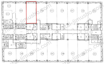 横浜スカイビルの間取図