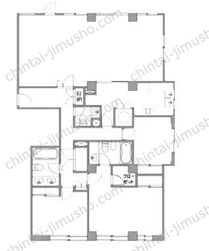 ミヤケホームズ1階の間取図