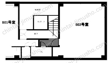 シャトレ赤坂の間取図