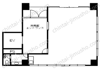 京橋第3長岡ビルの間取図