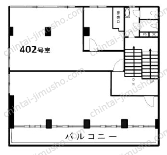 銀座新星ビルの間取図