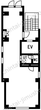 JP東京NEB3階の間取図
