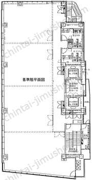 第一白鳳ビルディング4階の間取図