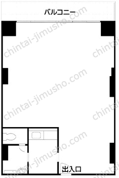 藤和府中コーポ2階の間取図