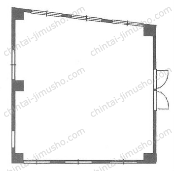 ユニオン小石川第1ビル9階の間取図