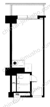 ライオンズマンション歌舞伎町の間取図