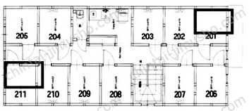 R・SQUARE南青山の間取図