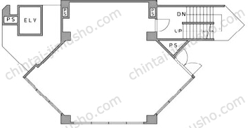 Barbizon201階の間取図
