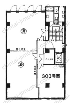 三恵ビルの間取図