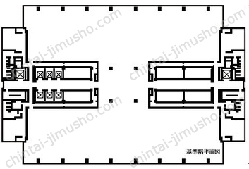 日本橋三井タワーの間取図