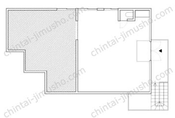 （仮称）南千束三丁目アトリエの間取図