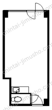 番町ハイムの間取図