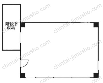 寿1丁目ビル1階の間取図