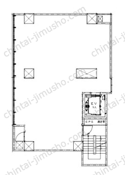 翠葉ビルディングⅠ4階の間取図