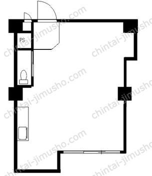 175番館ビル／百七十五番館ビル3階の間取図