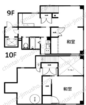 内山ビルの間取図