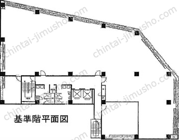 銀座昭和通りビルの間取図
