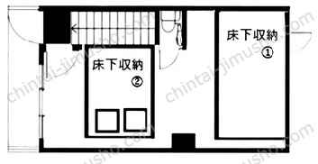 （仮称）湊3丁目貸店舗事務所1階の間取図
