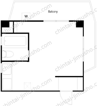 和光マンション／和光ビル6階の間取図