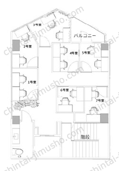 ES-Ⅲ／DaoSpace西葛西5階の間取図