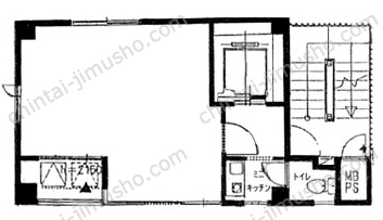 310表参道ビルの間取図
