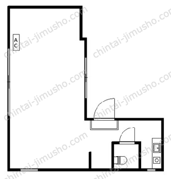 第17宮庭マンションの間取図