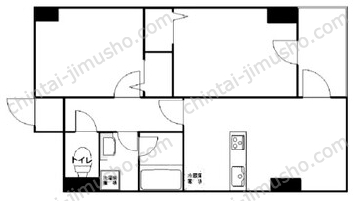 COCOハウス西葛西10階の間取図
