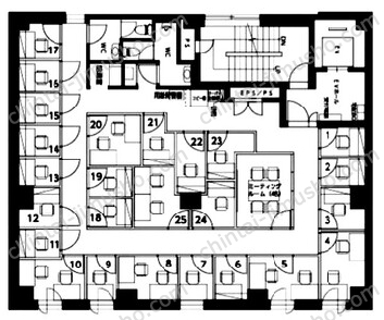 天美ビル／ハローオフィス御徒町Ⅱの間取図