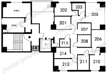 ALビル／ハローオフィス錦糸町の間取図