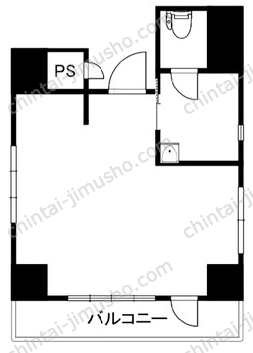 東永第一ビル3階の間取図