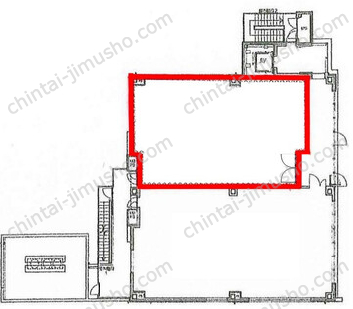 GLANZ BLDG3階の間取図