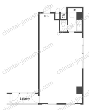 ニューハイツ青山2階の間取図