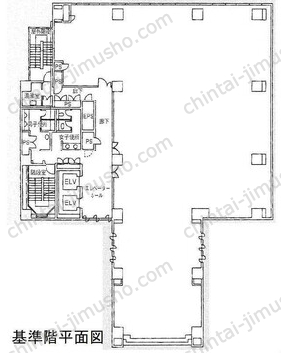 小伝馬町新日本橋ビルディングの間取図
