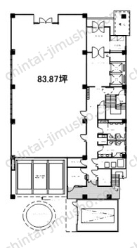新越谷第一生命ビルの間取図